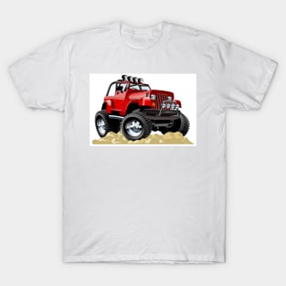 Cartoon jeep T-Shirt